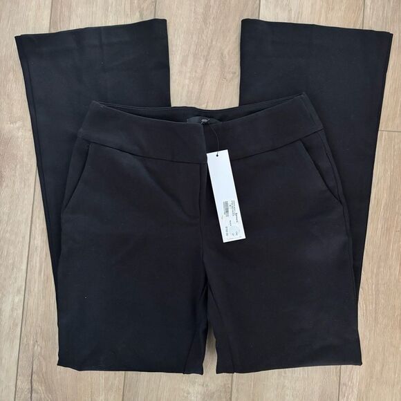Up! Pants - Up! Luxe Black Ponte Bootcut Pants Size 8 Made in Canada NWT